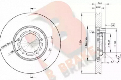 R BRAKE 78rbd25610 -